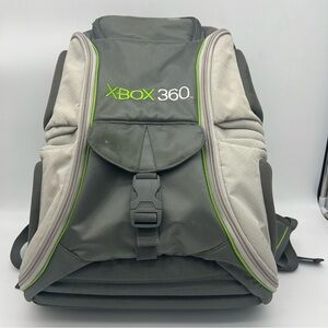 Microsoft Xbox 360 Mad Catz Console Backpack Travel Carrying Case Bag Used